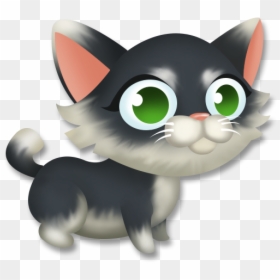 Domestic Short-haired Cat, HD Png Download - kitten clipart png