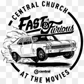 Fast And Furious Illustration, HD Png Download - fast and furious png