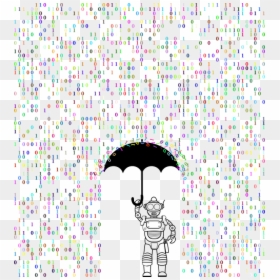 Raining Numbers, HD Png Download - robot vector png