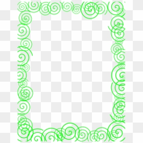 Green Clipart Border, HD Png Download - simple borders png