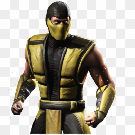 Scorpion Mortal Kombat Png, Transparent Png - liu kang png