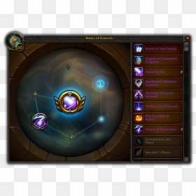 Heart Of Azeroth 8.2, HD Png Download - killer frost png