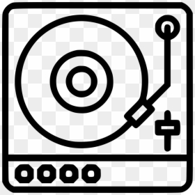 Turntable Icon Png, Transparent Png - table icon png