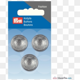 Prym, HD Png Download - silver button png