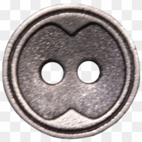 Circle, HD Png Download - silver button png