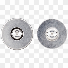Circle, HD Png Download - silver button png