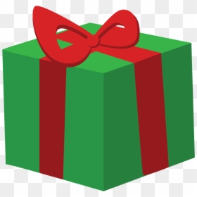 Новогодний Подарок Шаблон, HD Png Download - christmas box png