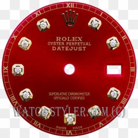 Rolex 1665 Double Red Dial, HD Png Download - dial png