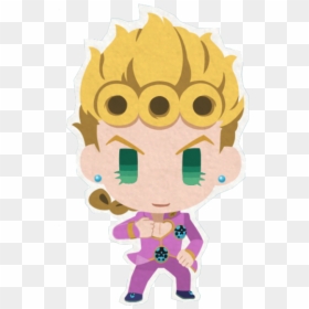 Jojo's Pitter Patter Pop, HD Png Download - giorno giovanna png