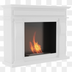 Hearth, HD Png Download - christmas fireplace png