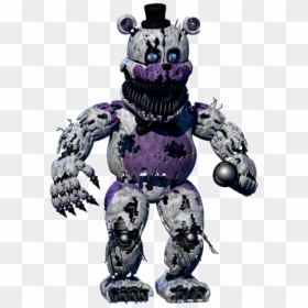 Five Nights At Freddy's Baby Nightmare Circus, HD Png Download - nightmare bonnie png