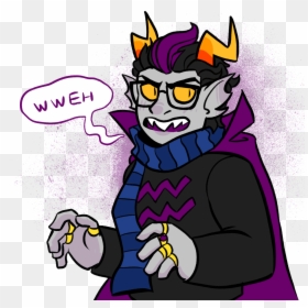 Homestuck Aquarius, HD Png Download - waluigi head png