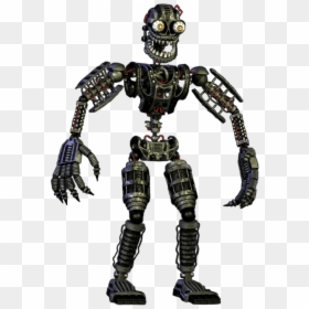 Fnaf 4 Endoskeleton, HD Png Download - nightmare bonnie png