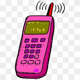 Mobile Phone Clipart, HD Png Download - mobile vector png