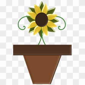 Common Sunflower, HD Png Download - sunflower emoji png
