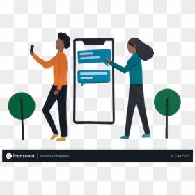 Illustration, HD Png Download - mobile vector png