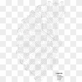 Drawing, HD Png Download - white doily png