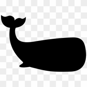 Whale Icon, HD Png Download - whale tail png