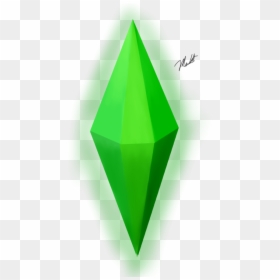Triangle, HD Png Download - green diamond png
