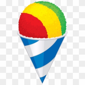 Clip Art Snow Cone, HD Png Download - ice cream cone clipart png