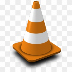 Vlc Media Player Icono, HD Png Download - ice cream cone clipart png