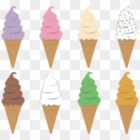 Ice Cream Cones Clipart, HD Png Download - ice cream cone clipart png