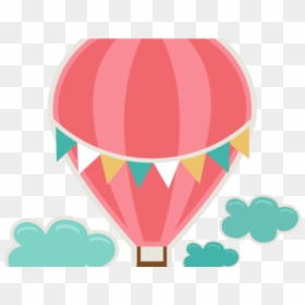 Cute Hot Air Balloon Clip Art, HD Png Download - hot air balloon png transparent background