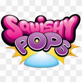 Squishy Pops Logo, HD Png Download - dc superhero girls png