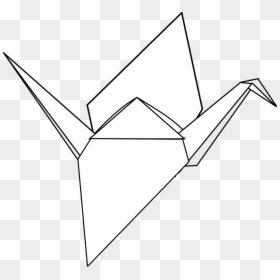 Paper Crane No Background, HD Png Download - origami crane png