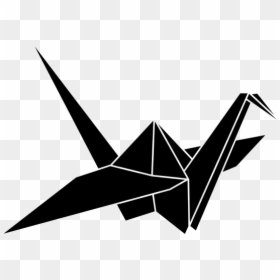 Crane Transparent Origami, HD Png Download - origami crane png