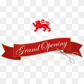 Calligraphy, HD Png Download - grand opening ribbon png