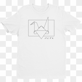 Idea Winona T Shirt, HD Png Download - origami crane png