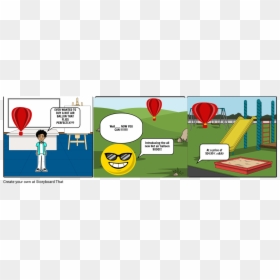 Cartoon, HD Png Download - hot air ballon png