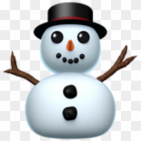 Snowman Emoji Png, Transparent Png - snowman emoji png