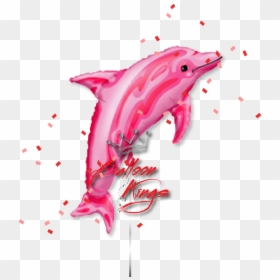 Dolphin Foil Balloon, HD Png Download - fish drawing png
