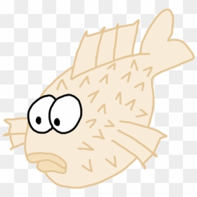 Cartoon, HD Png Download - fish drawing png