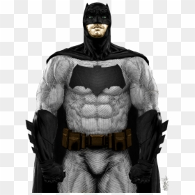 Batman Vs Superman Batman Dessin, HD Png Download - ben affleck png
