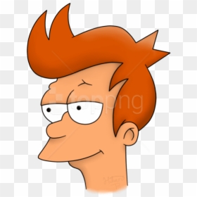 Futurama Fry Face, HD Png Download - snowman emoji png