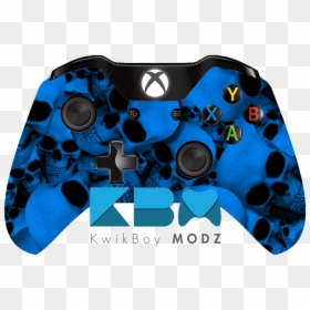 Horror Xbox One Controller, HD Png Download - blue skull png