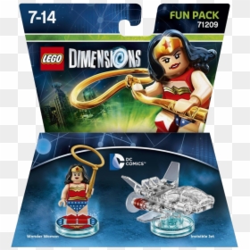 Lego Dimensions Wonder Woman, HD Png Download - lego dimensions png