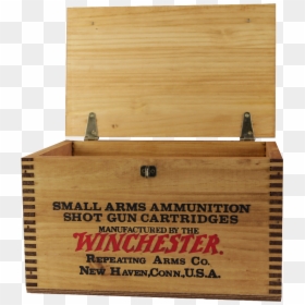 Winchester Ammunition, HD Png Download - wooden box png