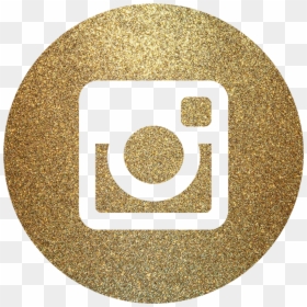 Instagram Logo Blue Png, Transparent Png - gold instagram logo png