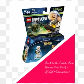 Lego Dimensions Doc Brown, HD Png Download - lego dimensions png