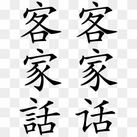 Hakka Chinese - Wikipedia - Chinese Writing Png, Transparent Png - spex png