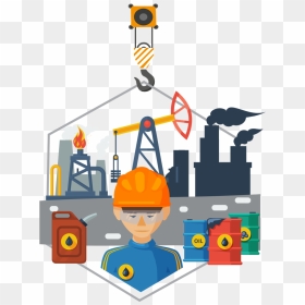 Maintenance / Production - Cartoon Oil And Gas Industry, HD Png Download - production png
