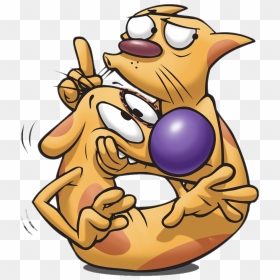 Catdog Be Quiet - Cartoon Nickelodeon, HD Png Download - quiet png