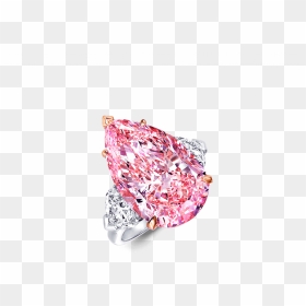 A Graff Ring Featuring A Fancy Vivid Pink Internally - Graff Pink Rings, HD Png Download - fancy ornaments png