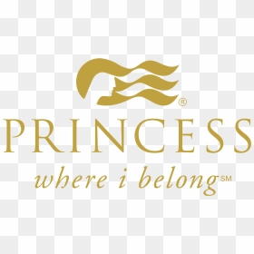 Princess Cruise Logo Gold, HD Png Download - princess cruises logo png