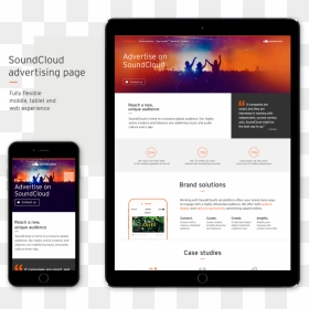Soundcloud Advertising, HD Png Download - sound cloud png