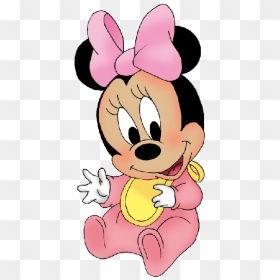 Disney Baby Minnie Mouse Cartoon Png Clip Art Images - Mickey Mouse Baby Disney Characters, Transparent Png - minnie ears png